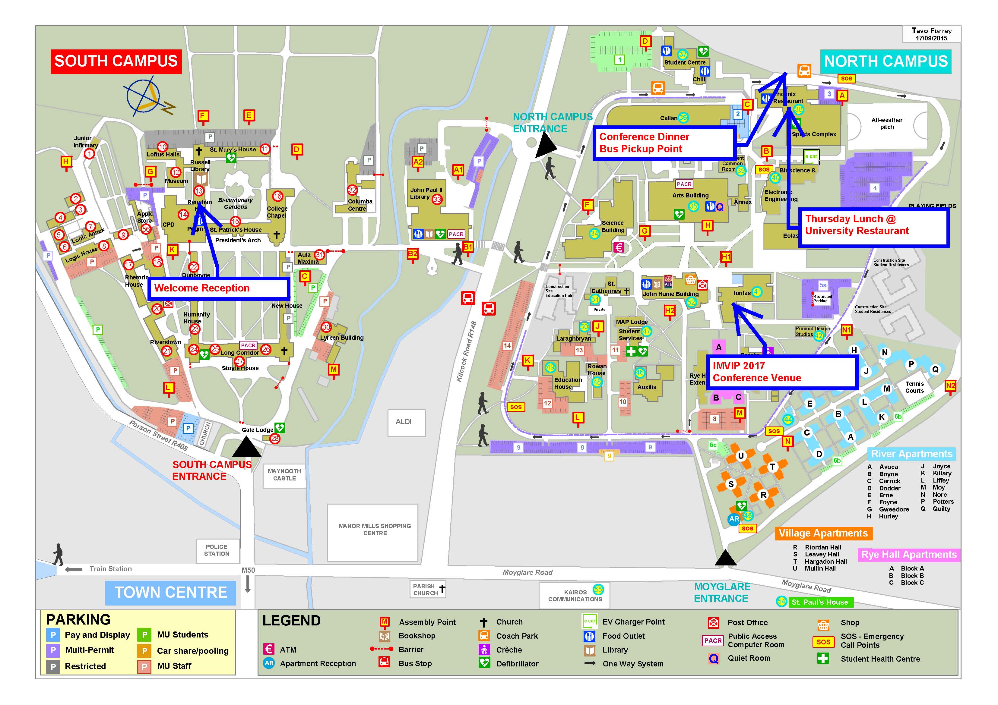 IMVIP 2017 Campus Map